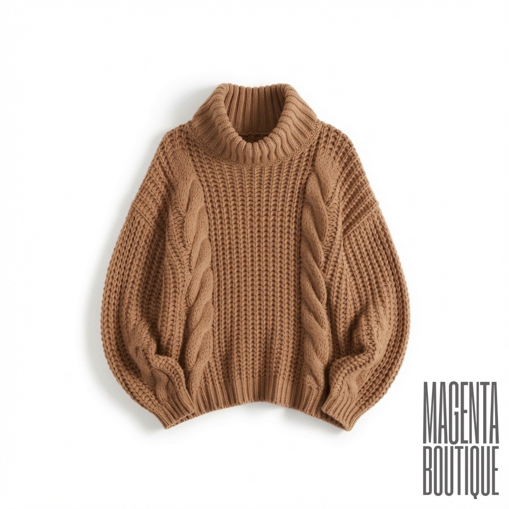 Alpine Chunky Turtleneck Sweater