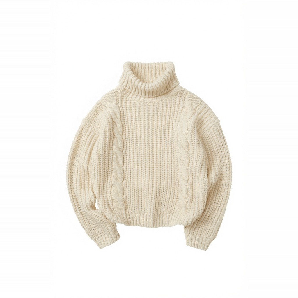 Alpine Chunky Turtleneck Sweater 2