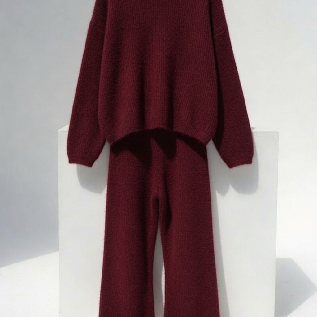 Chalet Ribbed Knit Set 2
