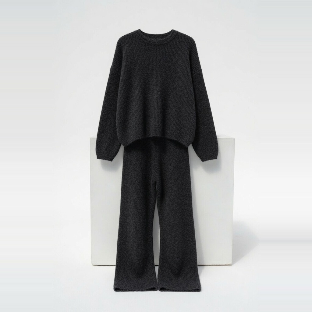 Chalet Ribbed Knit Set 3