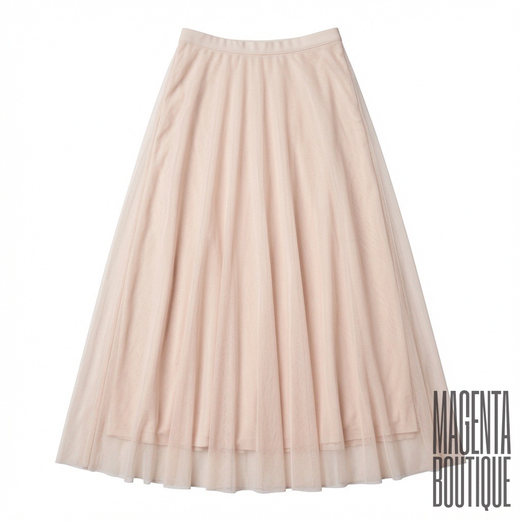 Enchantment Tulle Midi Skirt