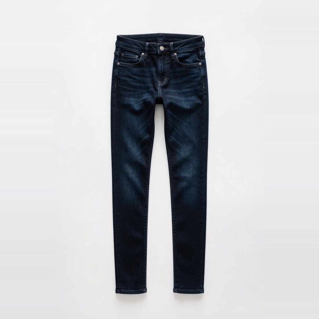 High Rise Stretch Skinny Jeans 2