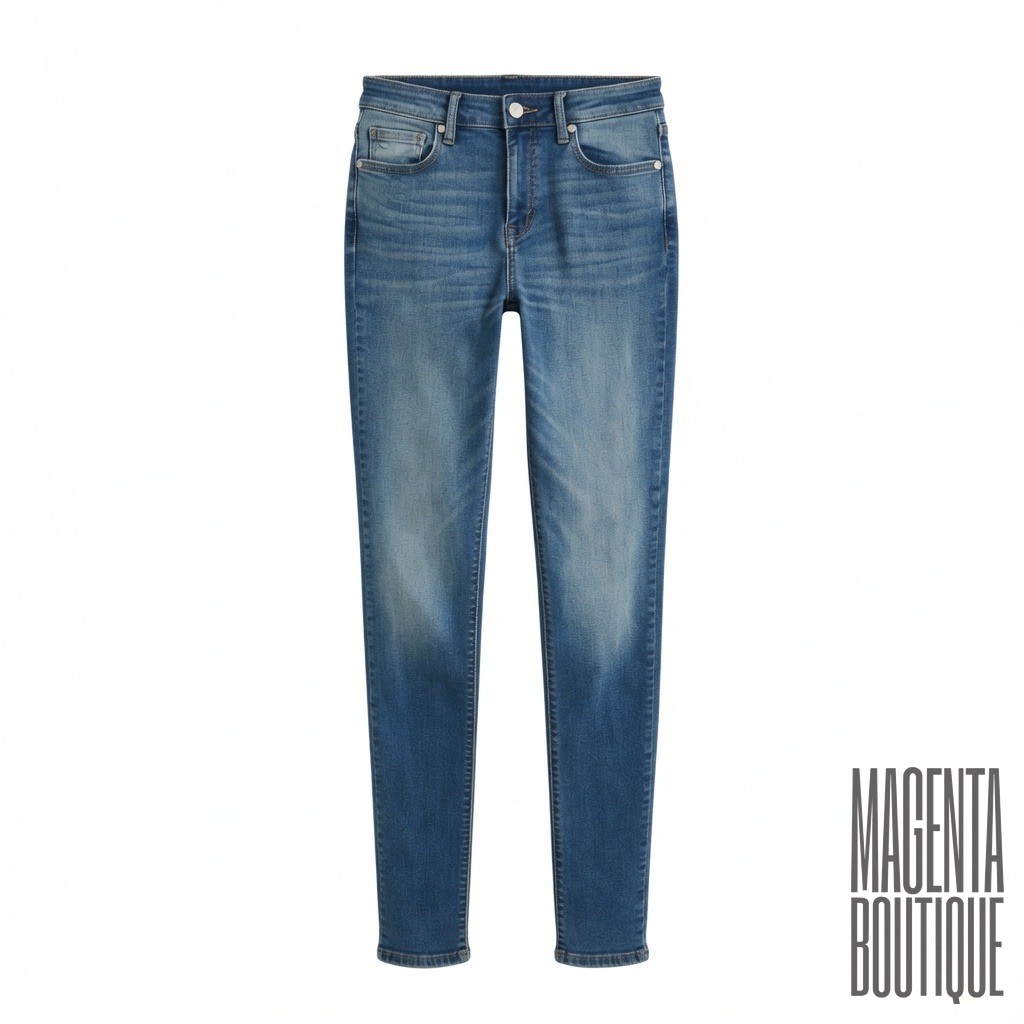 High Rise Stretch Skinny Jeans