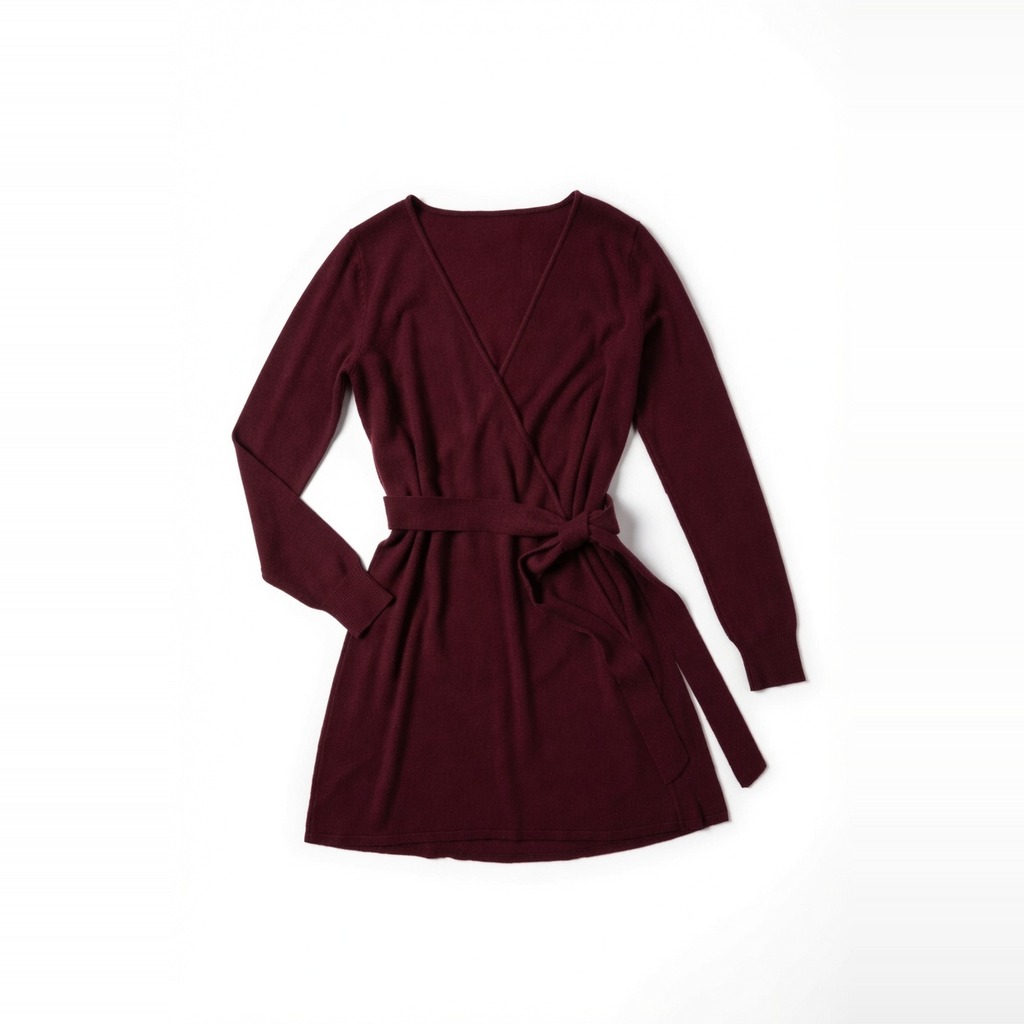 Ivy Wrap Sweater Dress