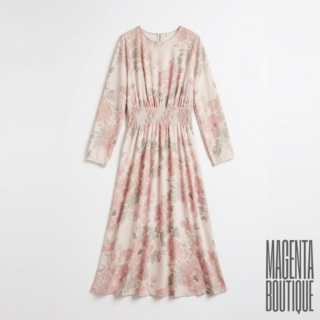 Meadowlark Floral Midi Dress